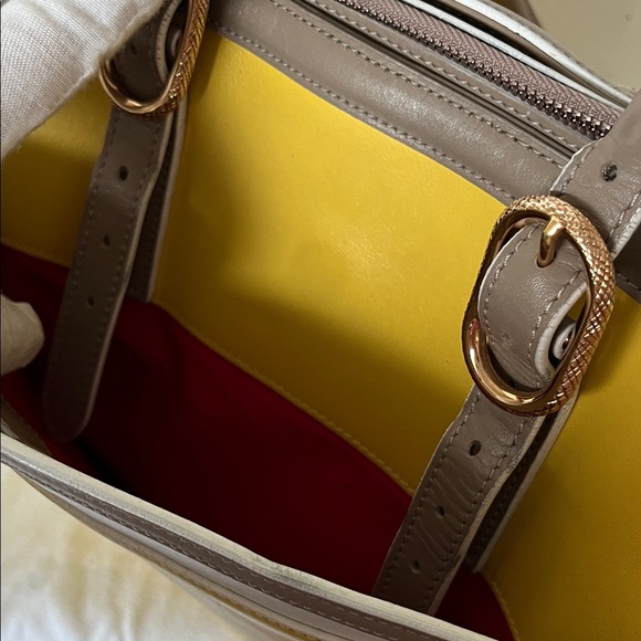 Christian Louboutin Yellow Leather Tote Bag - Picture 5 of 13